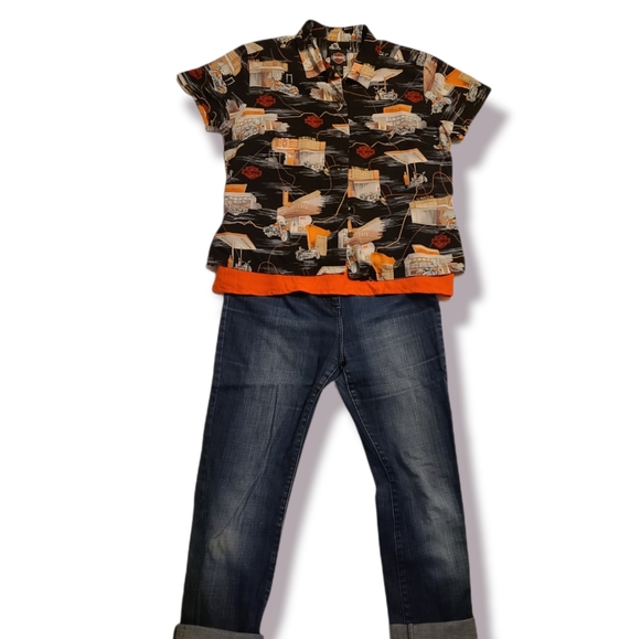 Women's Harley Davidson Blouse - Picture 4 of 8